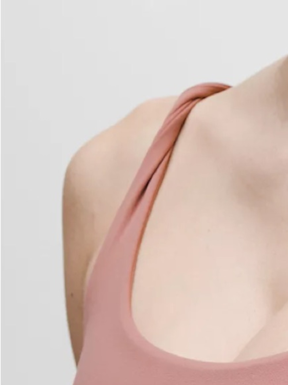 Lululemon Align Twist Strap Crop Tank XL Red Clay NWT Nulu Built In Bra Yoga - Picture 4 of 7